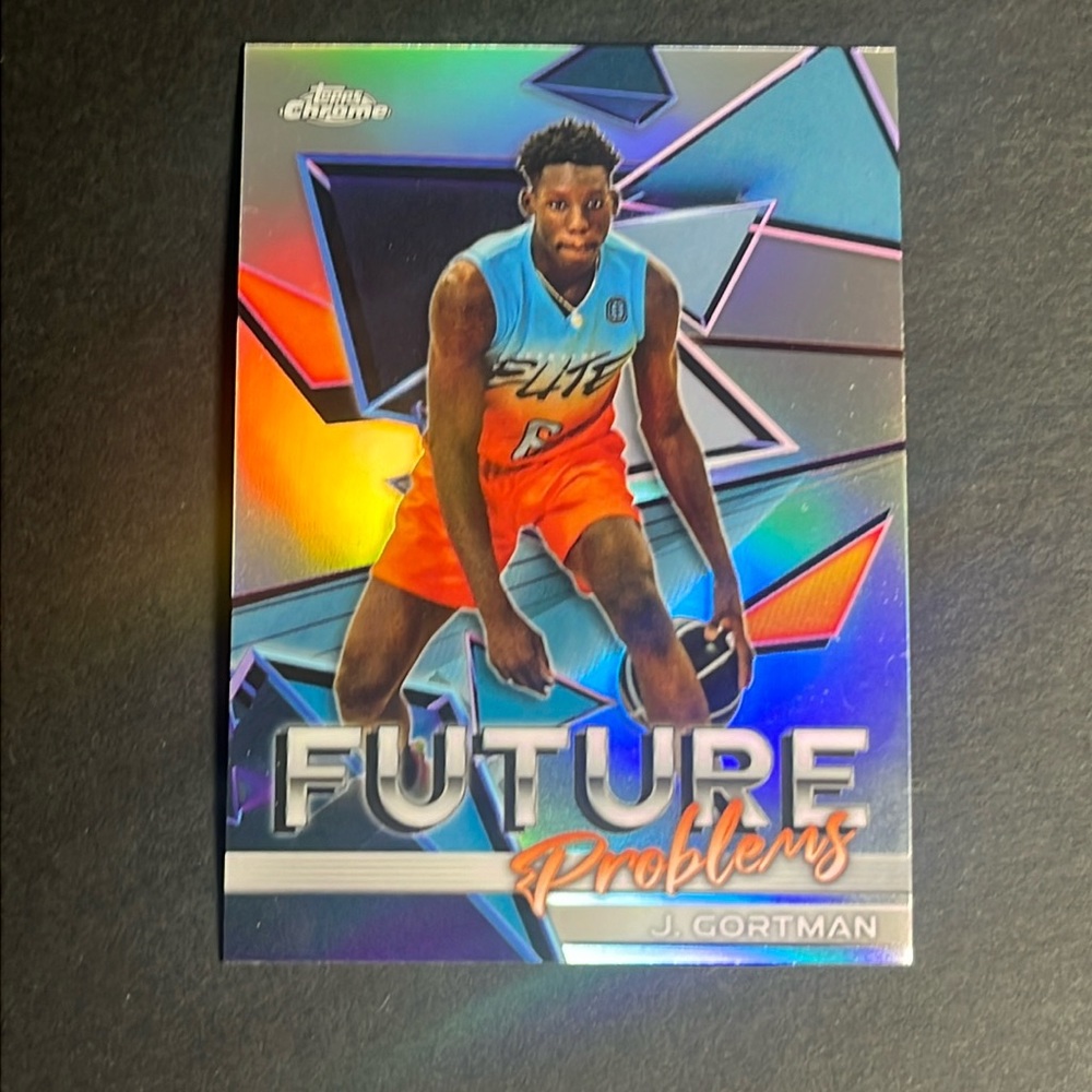 Future Problems Jazian Gortman FP-3 Topps Overtime Elite 2022 Baseketball
